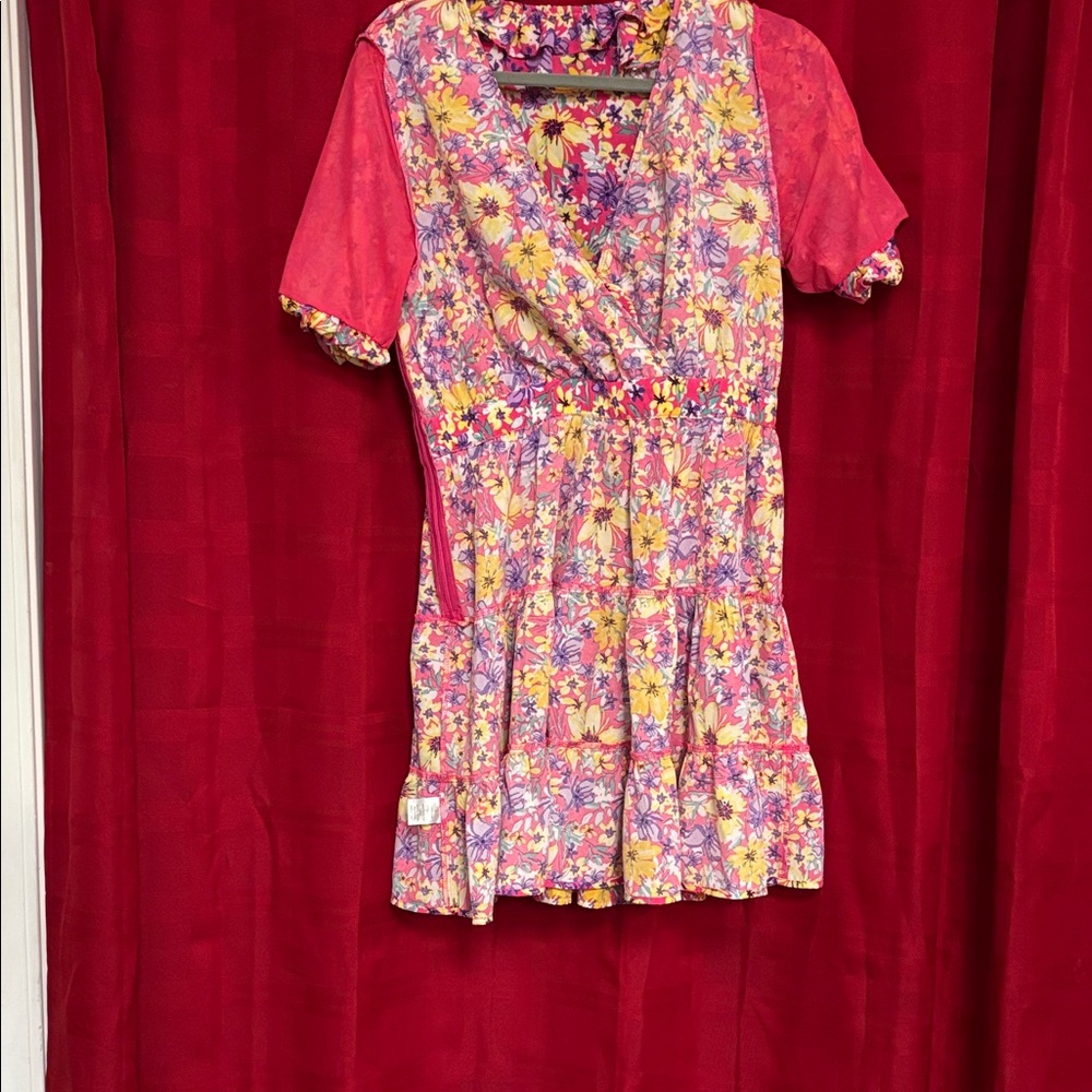 Floral Ruffle Dress - Picture 9 of 10